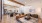 a living room with a wood floor